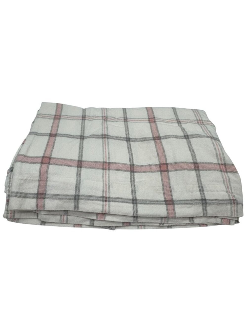 Hunting Home 100% Cotton Plaid Flannel Flat Sheet Bedding Multicolor Classic